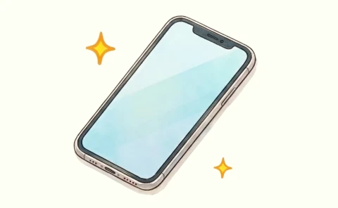 スマートフォンのイラスト